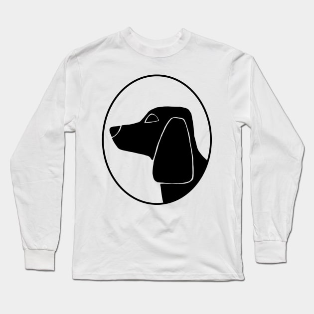 Beagle Cameo Long Sleeve T-Shirt by sallycummingsdesigns